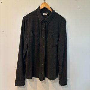 Faherty Legend Button Down Sweatshirt Soft Stretch Shirt Men’s Size XL